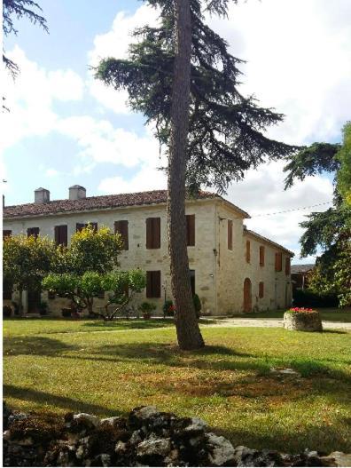 Bed and Breakfast Domaine De Laplan Cezan Esterno foto