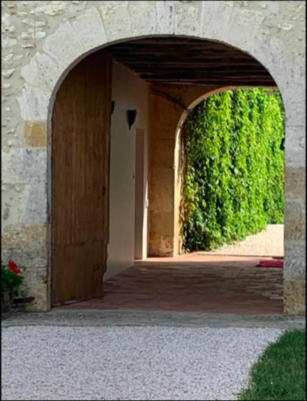 Bed and Breakfast Domaine De Laplan Cezan Esterno foto